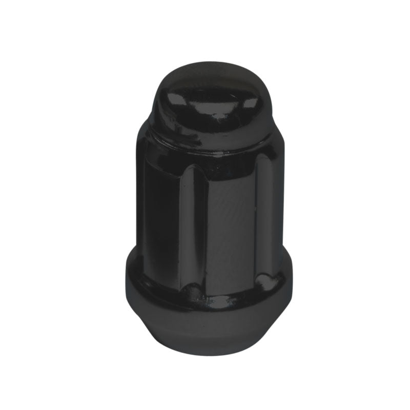 TPI, Wheel Nut - Tapered - 6-Spline - Black - M12x1.50