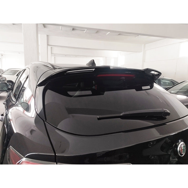 Motordrome, Dakspoiler, Ongeschilderde PU, Past op Alfa Romeo Stelvio 2017-, Sportief design