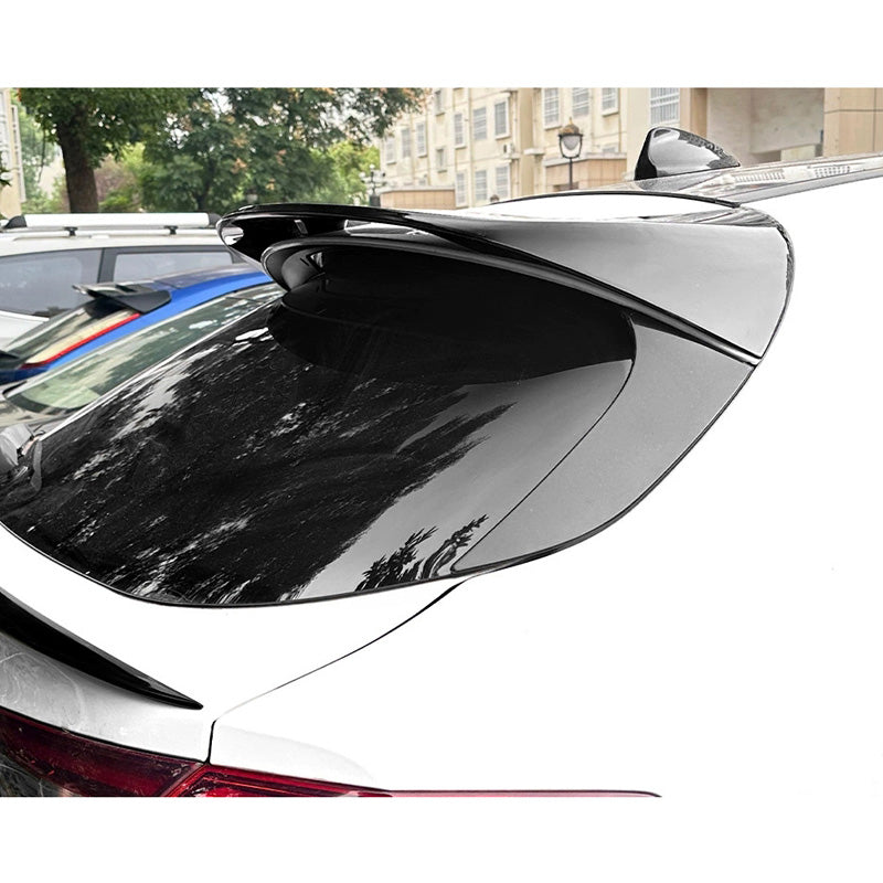 AutoStyle, spoiler de toit, noir brillant, compatible avec Alfa Romeo Stelvio (949) (2016-)