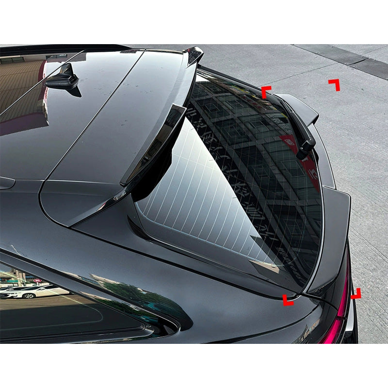 AutoStyle, Rear spoiler, Gloss Black ABS, fits Audi A6 (C8) Avant (2018-2024)