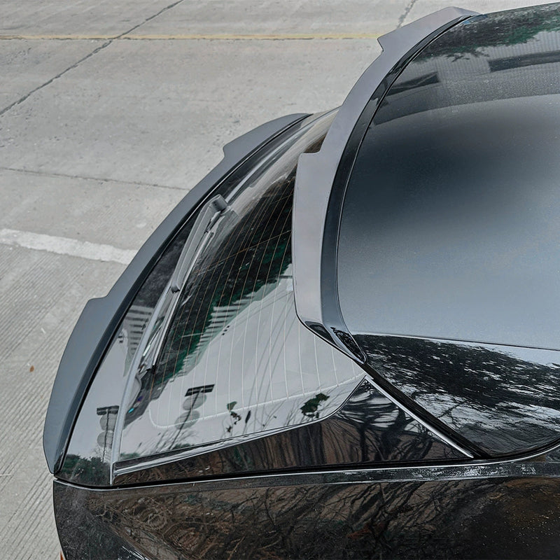 AutoStyle, Bagspoiler, ABS Blank Sort, passer til Audi Q8 (4MN) S-Line/SQ8/RSQ8 (2018-)