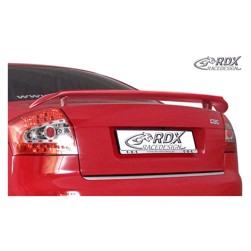RDX Racedesign, Trunk Spoiler, fits Audi A4 Sedan B6/8E 2001-2004 (PU)