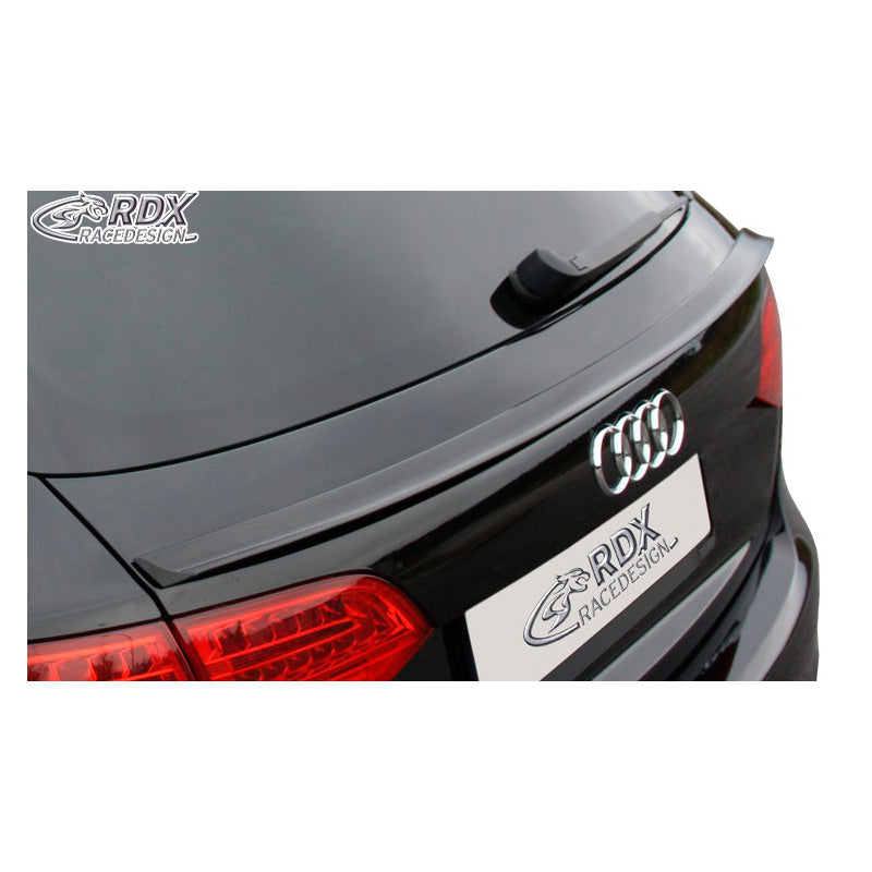 RDX Racedesign, lèvre de spoiler de coffre, compatible avec Audi A4 B8 Avant 2008-2015 (ABS)