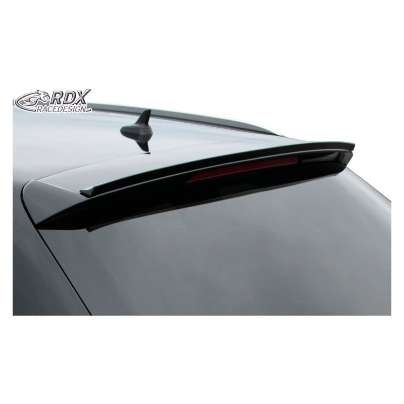 RDX Racedesign, lèvre de spoiler de toit, compatible avec Audi A4 B8 Avant 2008-2015 (ABS)