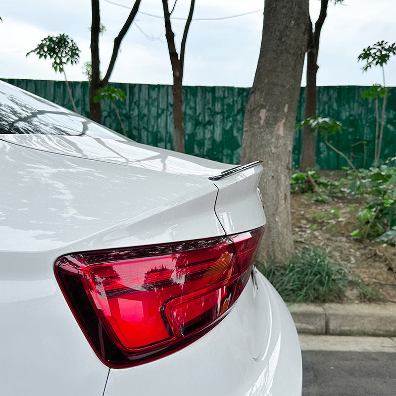 AutoStyle, Becquet arrière, Noir brillant, Convient à Audi A3/S3 (8V) Sedan 2013-2020