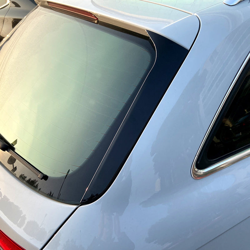 AutoStyle, Rear Window Side Spoilers, Glossy Black, Fits Audi A4 (B8) Avant/Allroad 2008-2015, excl. S-Line