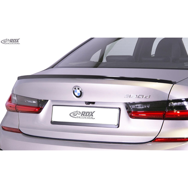 RDX Racedesign, Trunk spoiler lip, Fits BMW 3-Series G20 2019- (ABS)