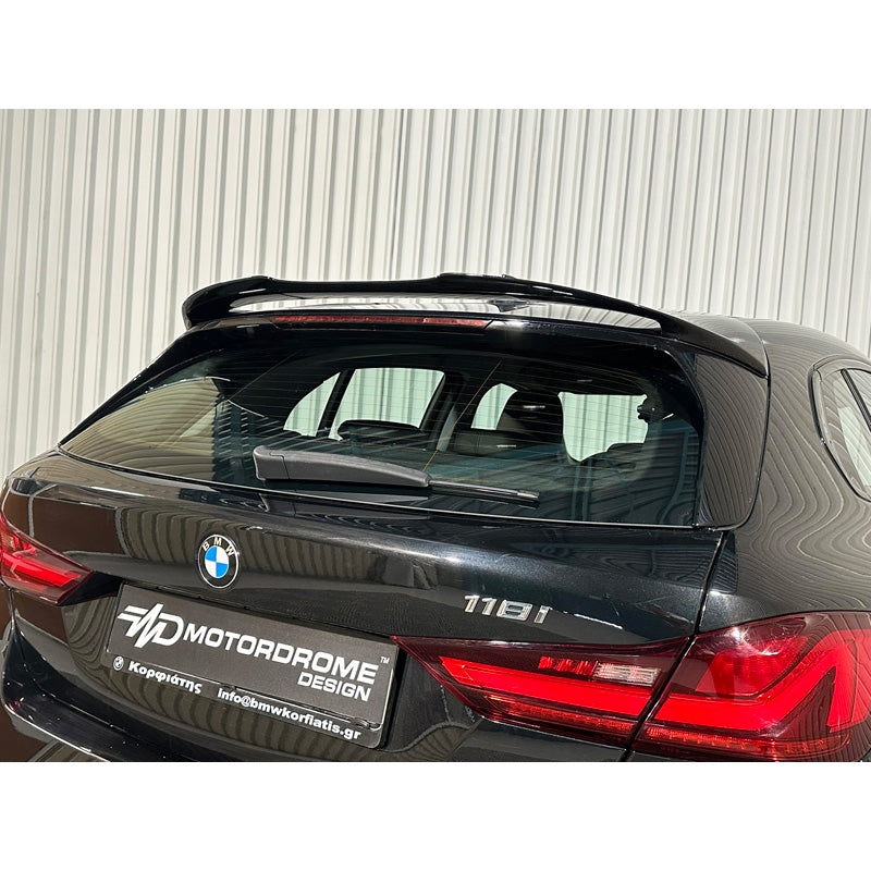 Motordrome, Becquet de toit, PU, Convient à BMW 1-Series (F40) hors M-Sport/128ti/M135i 2019-2024, Non peint