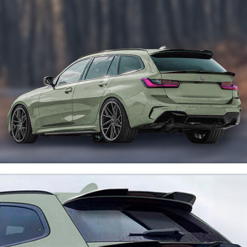 AutoStyle, Roof Spoiler, Glossy Black, Fits BMW 3-Series G21 Touring 2019-, ABS