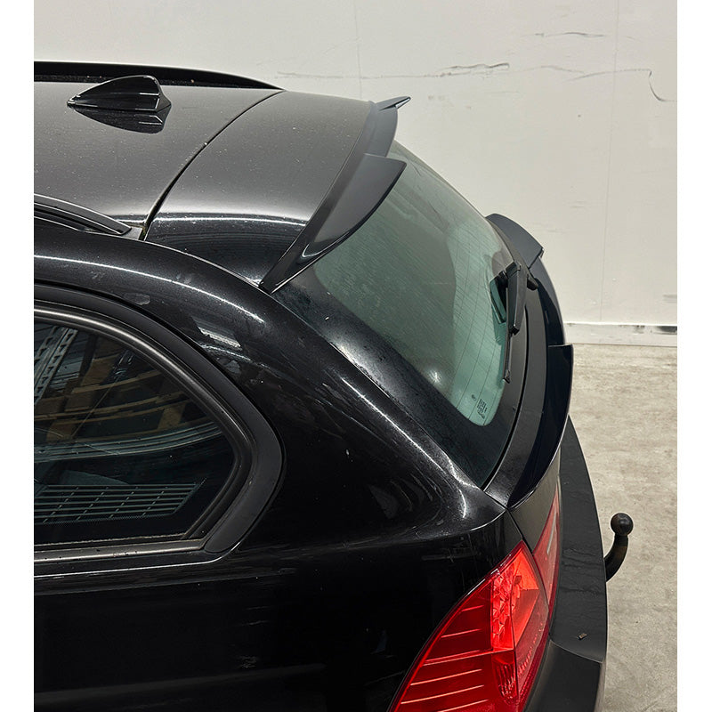 AutoStyle, Becquet arrière, ABS noir brillant, compatible avec BMW 3-Serie E91 Touring (2005-2012)