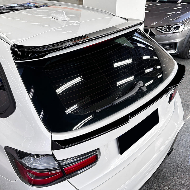 AutoStyle, Rear Spoiler, ABS Gloss Black, fits BMW 3-Series F31 Touring (2012-2019)