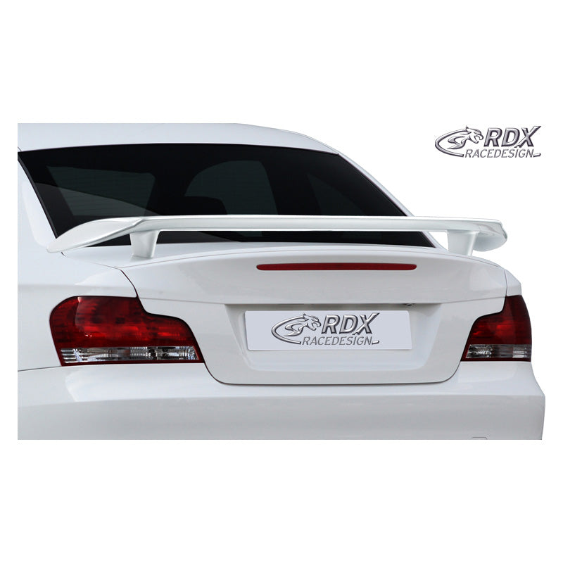 RDX Racedesign, Trunk spoiler, Fits BMW 1-Series E82/E88 Coupé/Cabrio (PU)