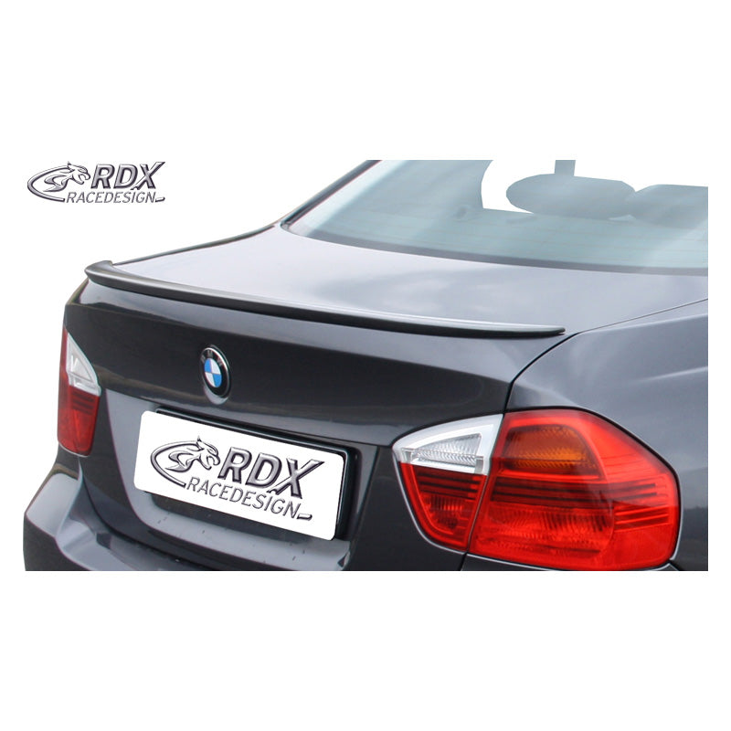 RDX Racedesign, Trunk spoiler lip, Fits BMW 3-Series E90 Sedan 2005-2011 (PUR-IHS)