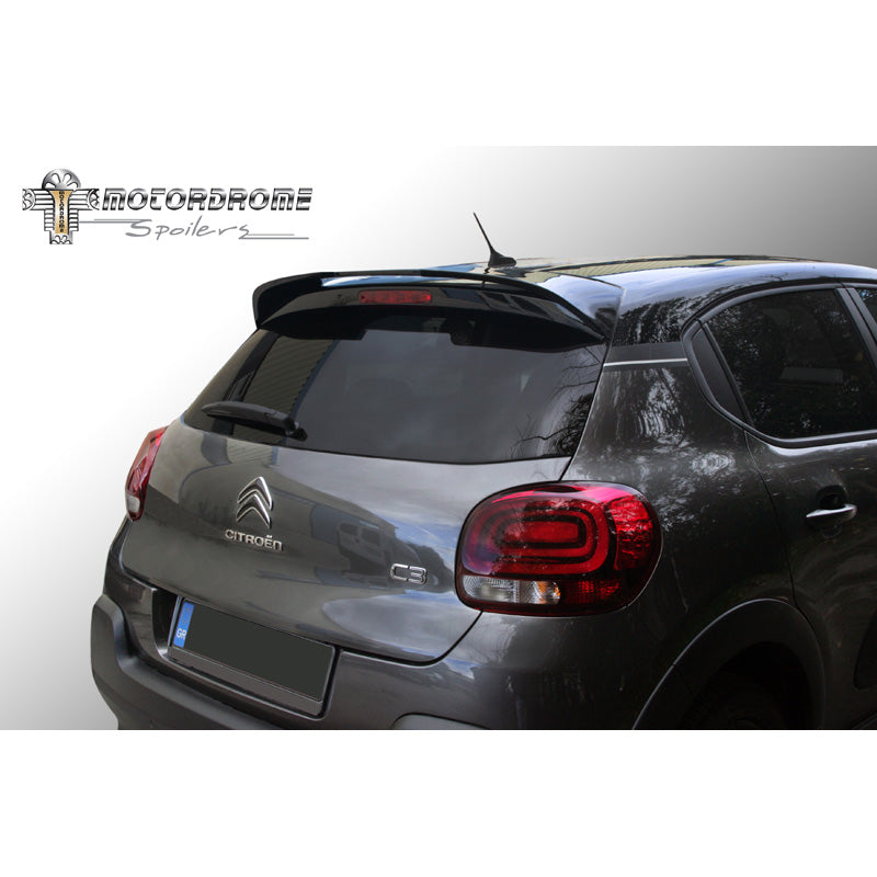 Motordrome, Roof spoiler, Fits Citroën C3 2016- (PU)