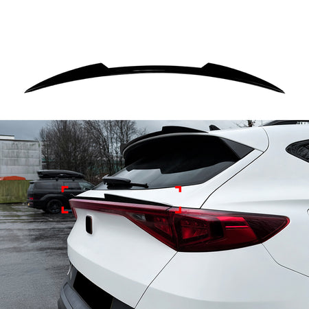 AutoStyle, Midterste Underlæbe, Blank Sort, passer til Cupra Formentor (2020-2024) & Facelift (2024-)
