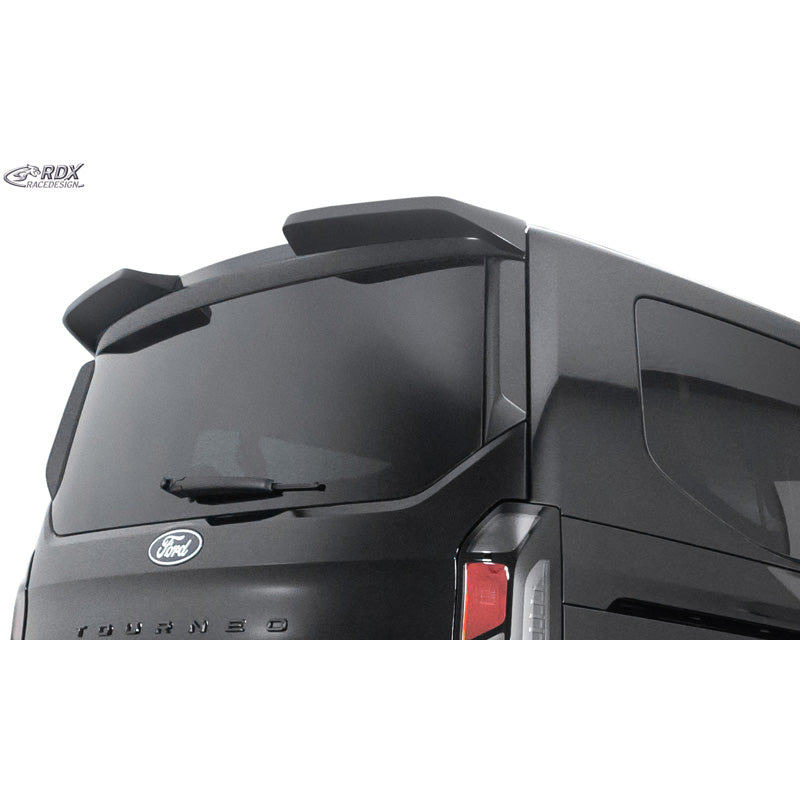 RDX Racedesign, Roof spoiler, PU-Rim, Fits Ford Transit Custom / Tourneo Custom 2023- & Volkswagen Transporter / Caravelle T7 2024-