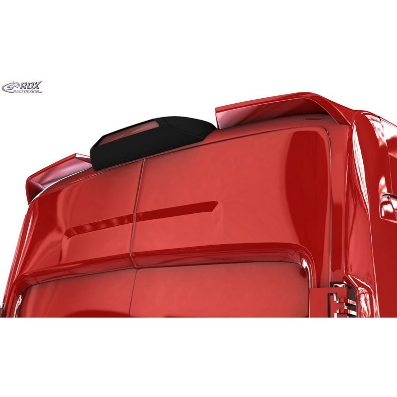 RDX Racedesign, Roof spoiler, Fits Ford Transit H3 2014-2019 & 2019-, Unfinished PU-Rim