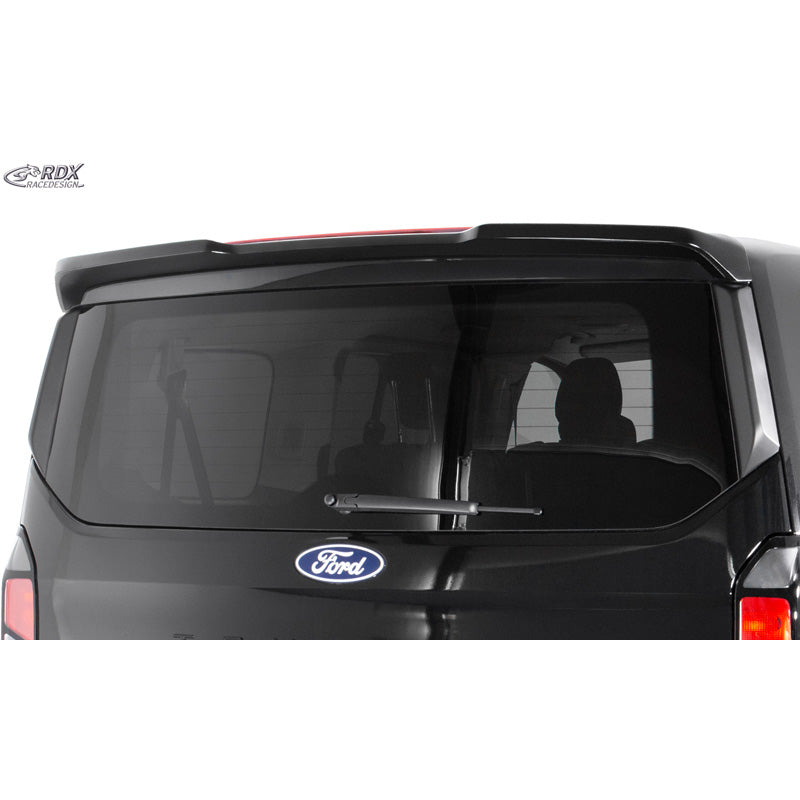 RDX, Roof Spoiler, PU-Rim, fits Ford Transit Custom / Tourneo Custom (2023-) & Volkswagen Transporter / Caravelle T7 (2024-) (with tailgate)