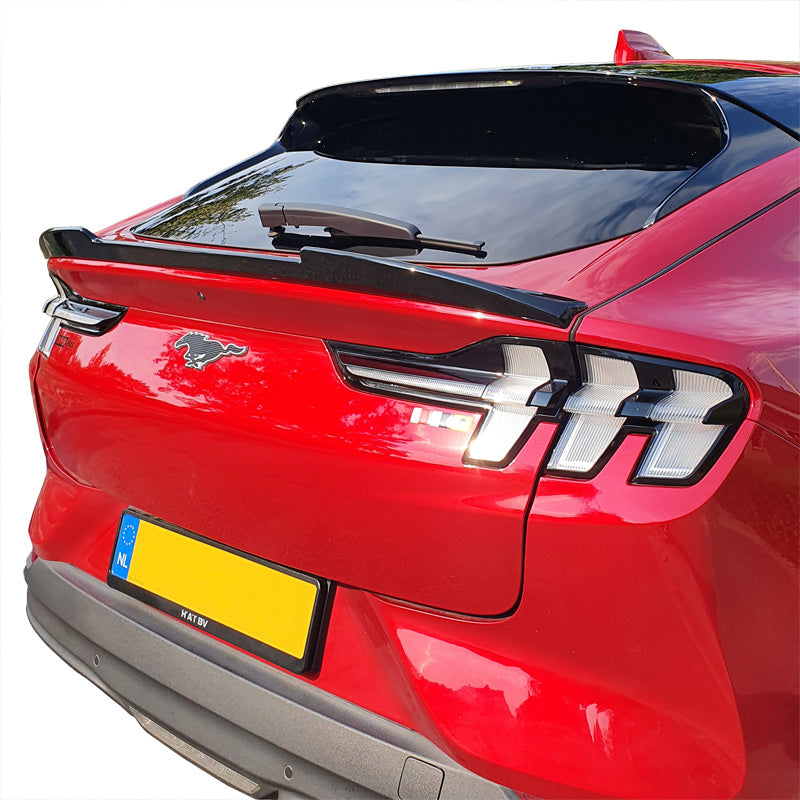 AutoStyle, Rear spoiler for Ford Mustang Mach-E 2020- 'M4' - Glossy black ABS