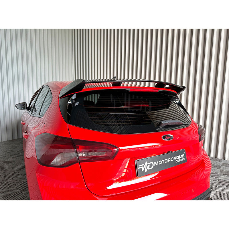 Motordrome, Roof Spoiler, PU, Fits Ford Focus IV HB 2018-2021 & Facelift 2021, incl. ST-Line, Unfinished
