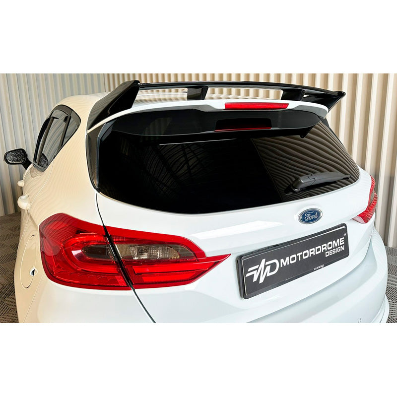 Motordrome, Roof Spoiler, Unpainted, Fits Ford Fiësta HB VII 2017-, 'Sporty Design'
