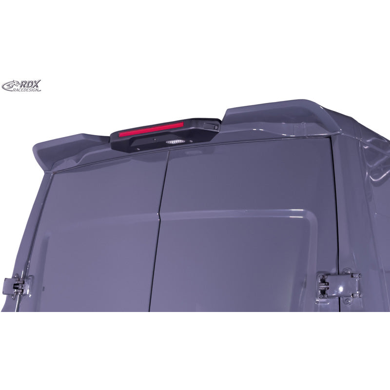 RDX Racedesign, Roof spoiler, PU-Rim, Fits Iveco Daily H2 2014-2019 & 2019-, Unfinished