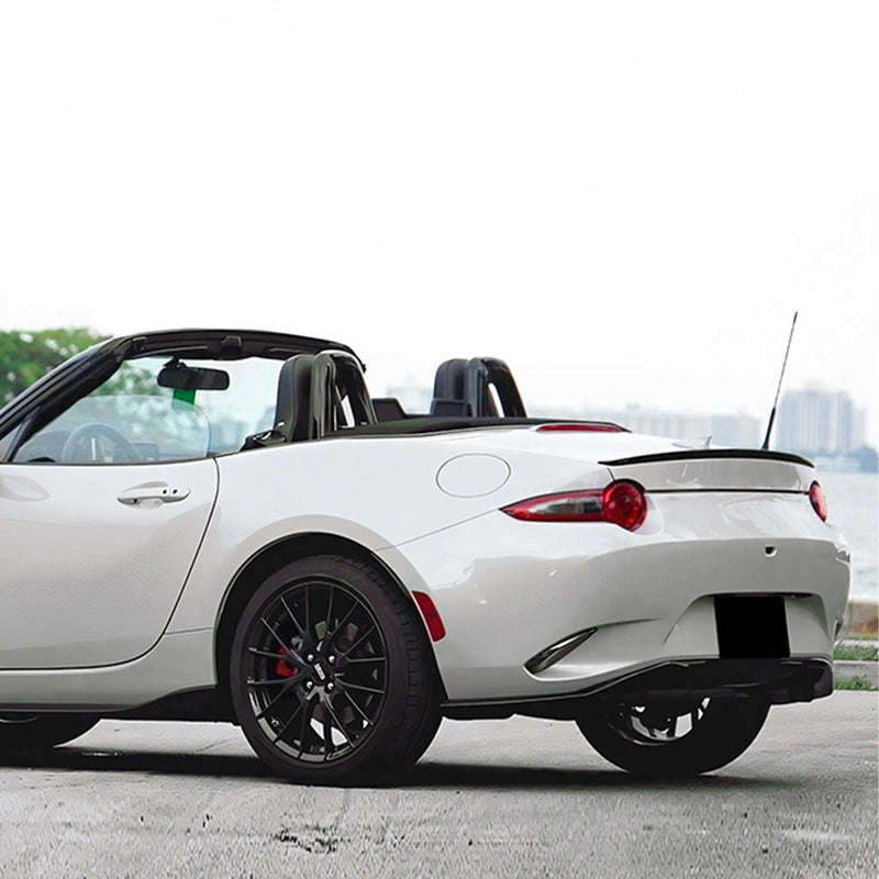 AutoStyle, Bagspoiler, ABS Blank Sort, passer til Mazda MX-5 (ND) (2015-)