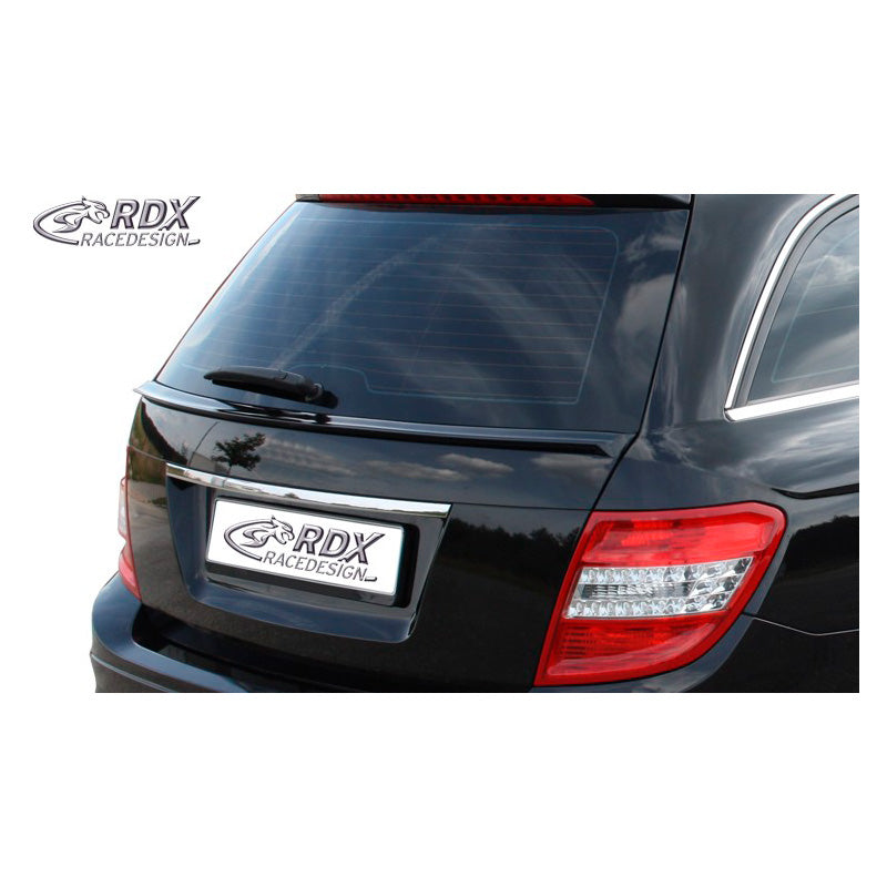 RDX Racedesign, Trunk spoiler lip, Fits Mercedes C-Class W204 Estate (ABS)