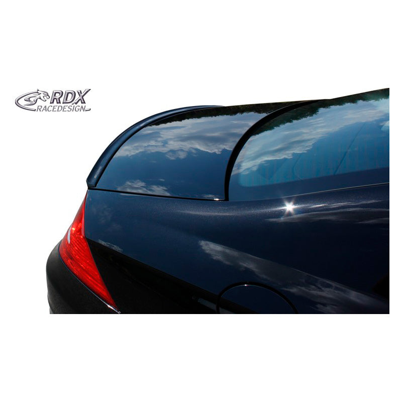 RDX Racedesign, Trunk spoiler lip, Fits Mercedes CLS-Class C219 (ABS)
