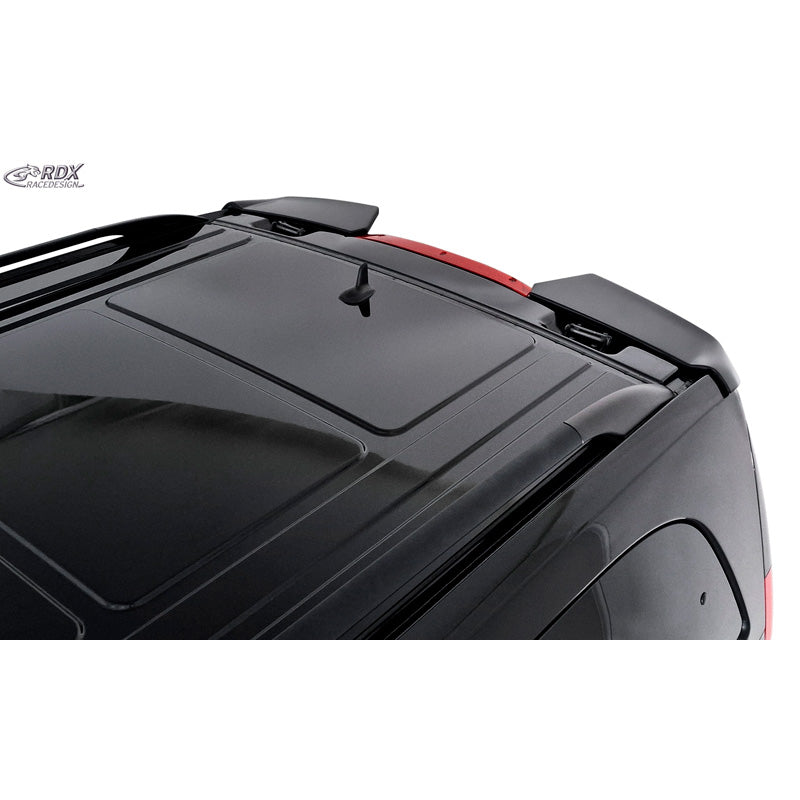 RDX Racedesign, aileron de toit, convient pour Mercedes Vito V639 & Viano W639 2003-2014 (avec hayon arrière) (PUR-IHS)