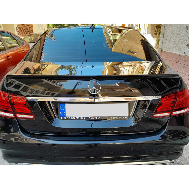 Motordrome, spoilerlip voor bagageklep, past op Mercedes E-Class W212 Sedan (PU)