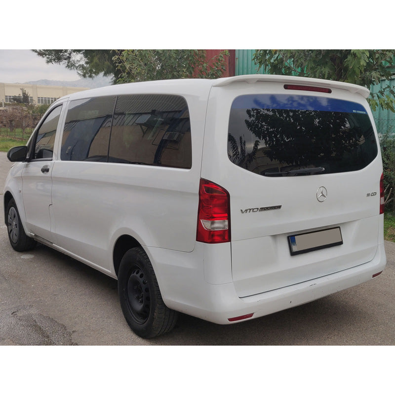 Motordrome, roof spoiler, fits Mercedes Vito W447 2014- (with rear hatch) (PU)