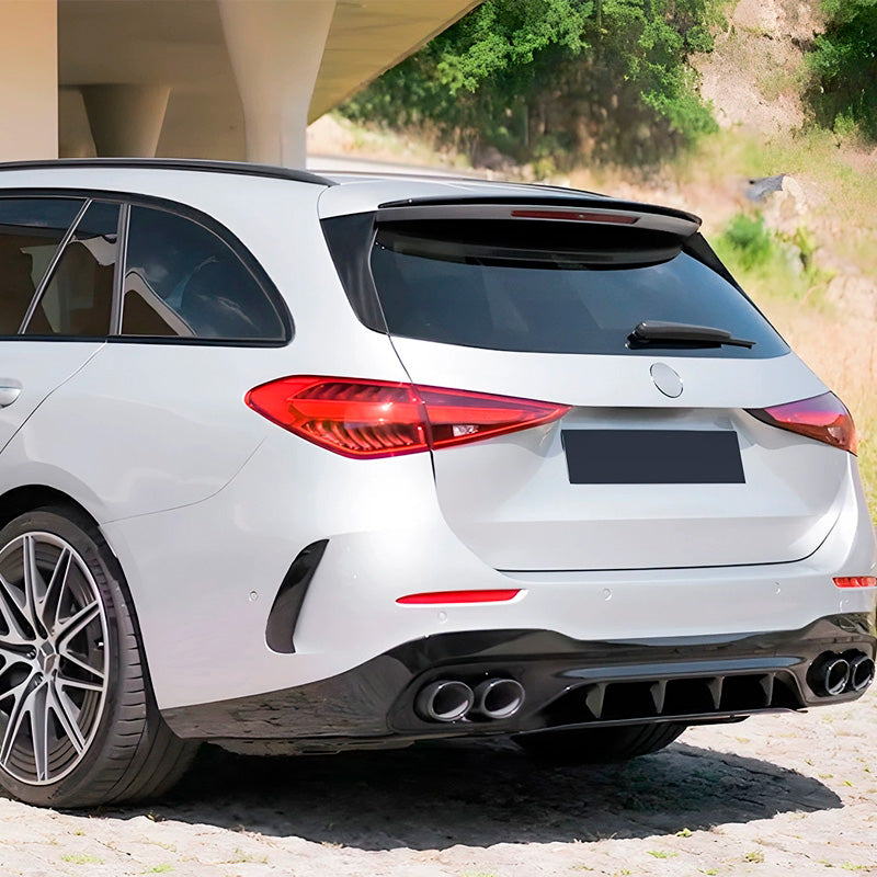AutoStyle, Roof spoiler, Gloss Black, fits Mercedes C-Class W206 Estate (2021-)