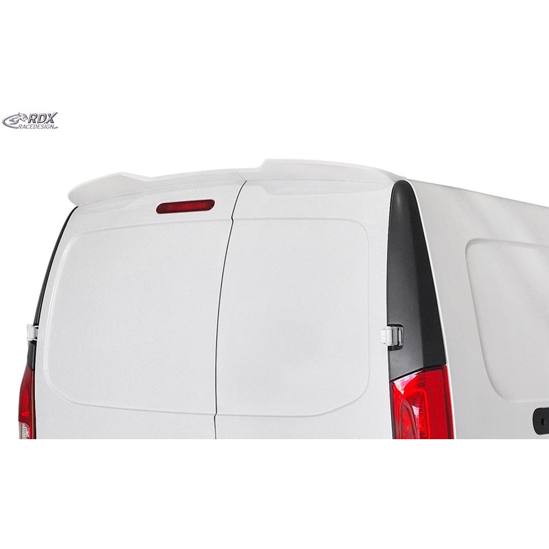 RDX, Roof spoiler, PU-Rim, fits Mercedes Citan (2012-2021), Renault Kangoo (2013-2021) & Nissan NV250 (2019-2021) with 2 rear doors