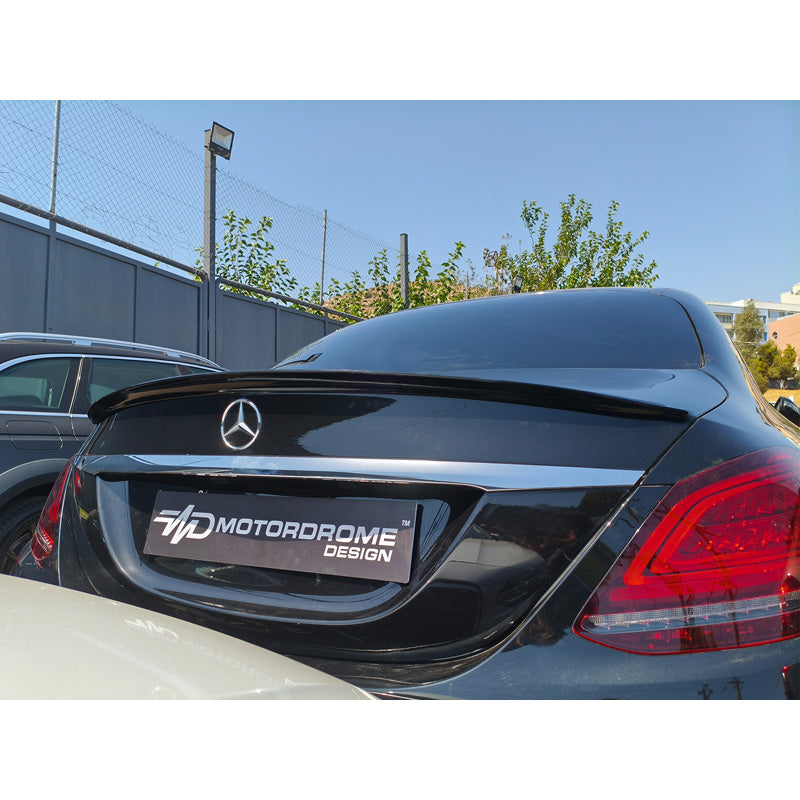 Motordrome, Becquet arrière, PU, convient à Mercedes C-Class W205 Sedan (2014-2021)