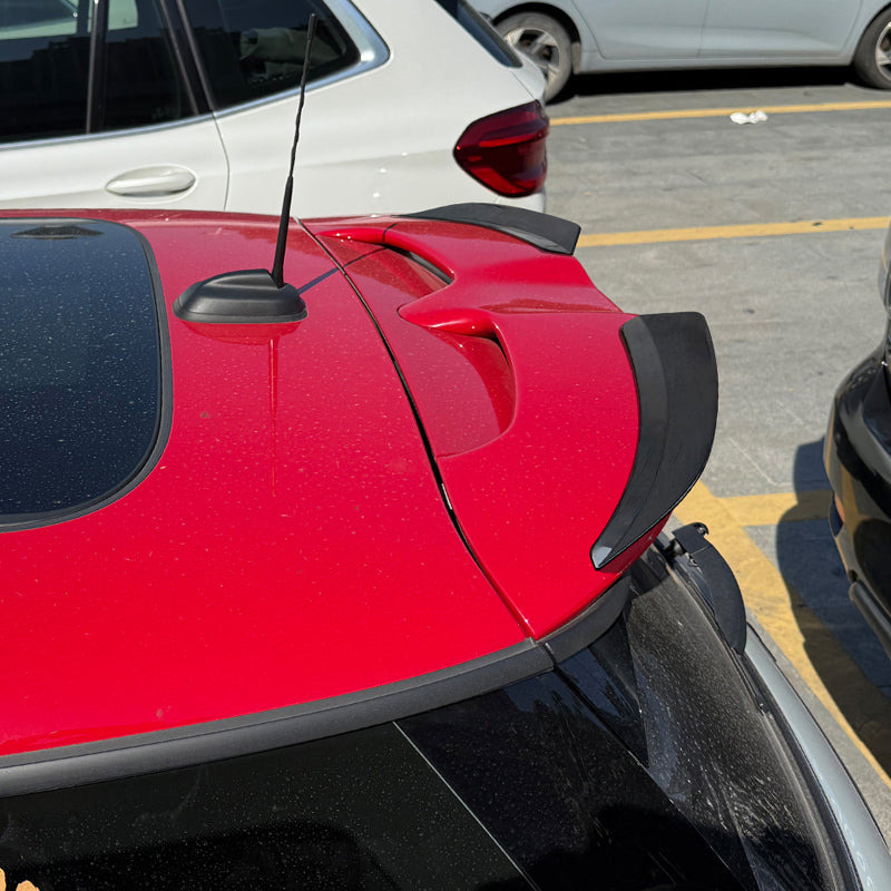AutoStyle, Spoiler de toit, ABS noir brillant, compatible avec Mini F55/F56 Cooper S JCW (2013-2024)