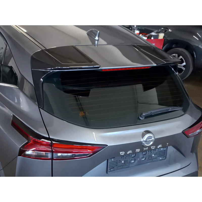 Motordrome, spoiler de toit, adapté à Nissan Qashqai III (J12) 2021- (PU) (2 pièces)
