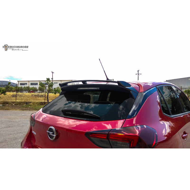 Motordrome, roof spoiler, fits Opel Corsa F 2019- (PU)