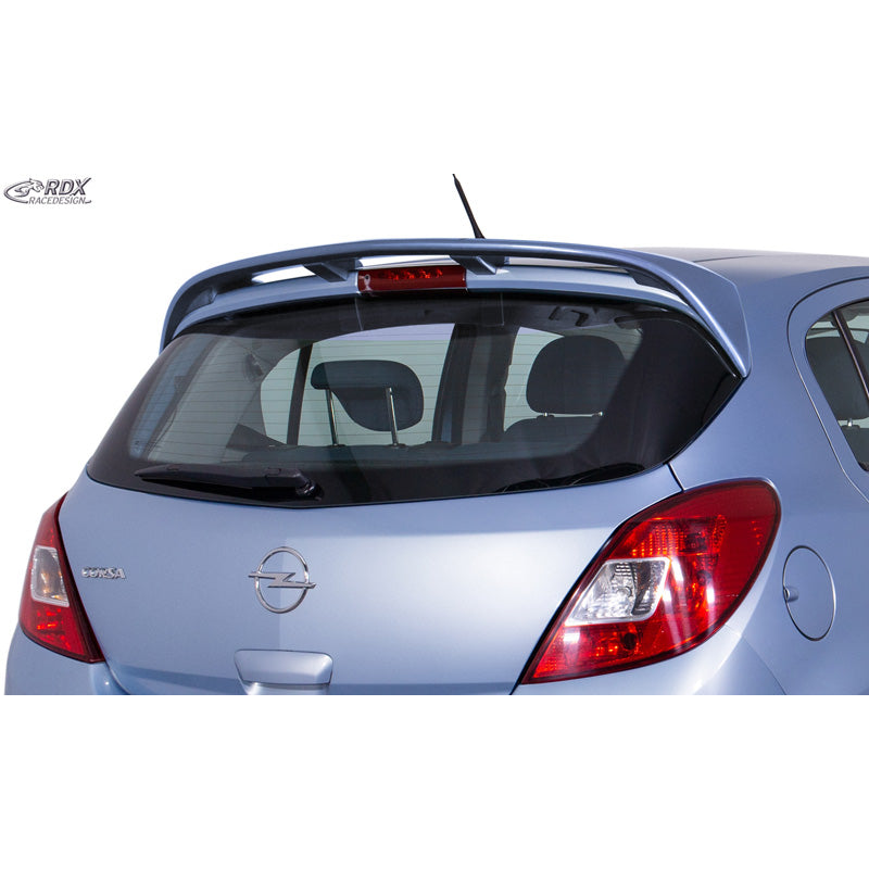 RDX Racedesign, roof spoiler, fits Opel Corsa D 5-doors 2006-2014 'OPC Look' (PUR-IHS)