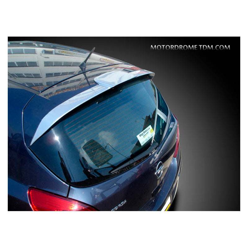 Motordrome, roof spoiler, fits Opel Corsa D 5-doors 2006-2014 (PU)