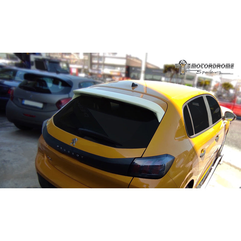 Motordrome, aileron de toit, convient pour Peugeot 208 II HB 5-doors 2019- (sauf GT) (PU)