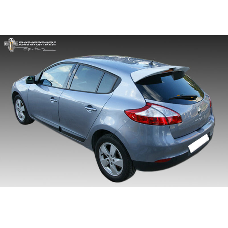 Motordrome, aileron de toit, convient pour Renault Megane II 5-doors 11/2008- (PU)