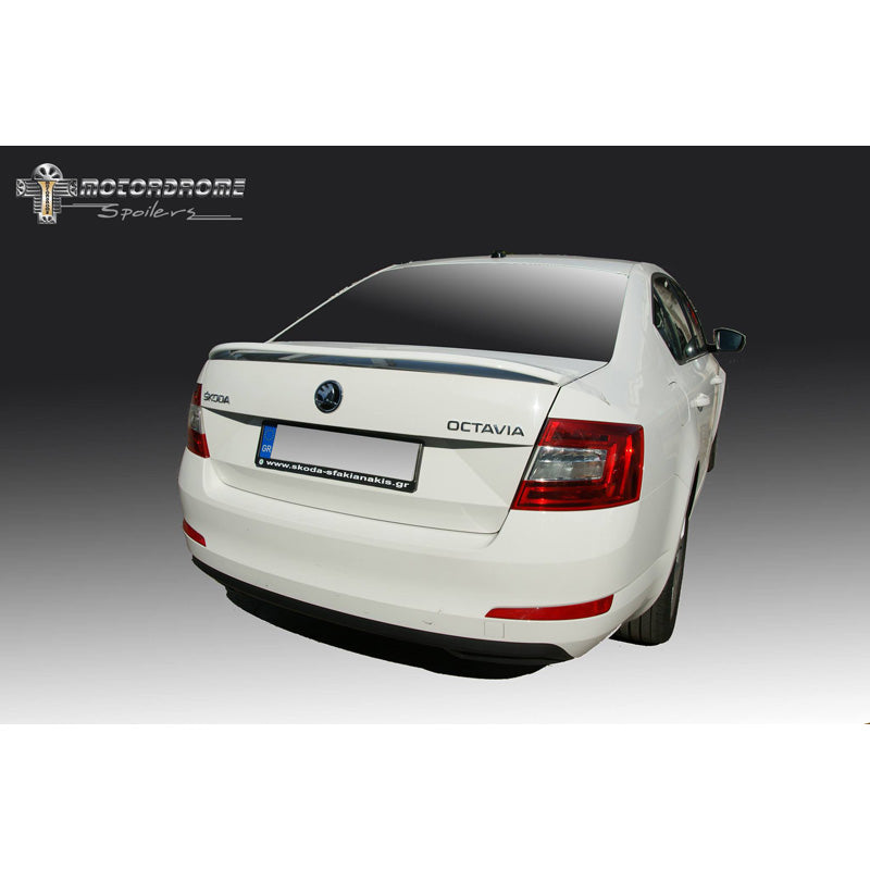 Motordrome, achterspoiler, geschikt voor Skoda Octavia III Sedan 2013-2017 & 2017-2020 'RS-Look' (PU)