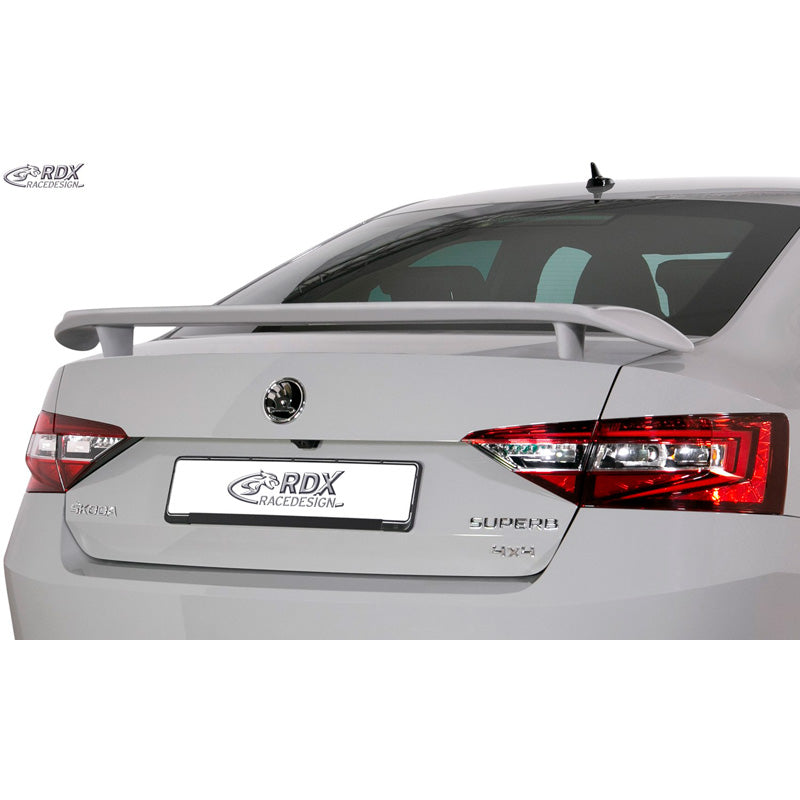RDX Racedesign, Trunk spoiler, fits Skoda Superb 3V Sedan 2015- (PUR-IHS)