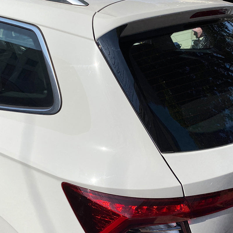 AutoStyle, Rear Window Side Spoilers, ABS Glossy Black, Fits Skoda Karoq (NU7) 2017-