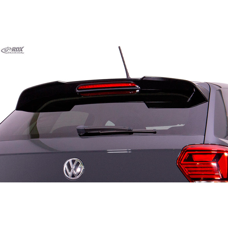 RDX Racedesign, dakspoiler, past op Volkswagen Polo VI 2017- (excl. GTI & R-Line) (PU)