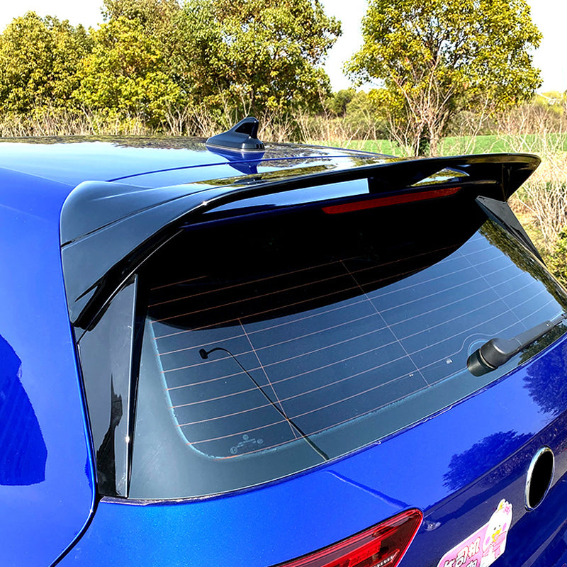 AutoStyle, Roof Spoiler, ABS Glossy Black, Fits Volkswagen Golf VIII HB (3/5-door) 2020-, 'CS-Look'