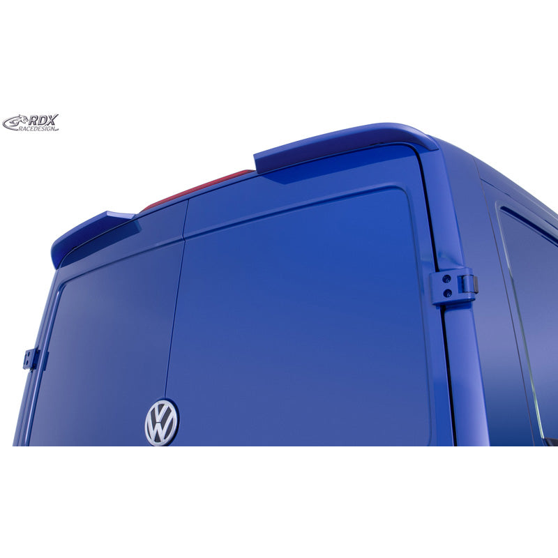 RDX Racedesign, Becquet de toit, PU brut, Compatible avec Volkswagen Crafter (H1) & MAN TGE (H1) 2017-, Avec 2 portes arrière