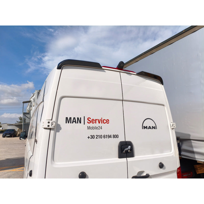 Motordrome, becquet de toit, polyuréthane, convient pour Volkswagen Crafter II (H2) (2016-) et MAN TGE (H2) (2017-)