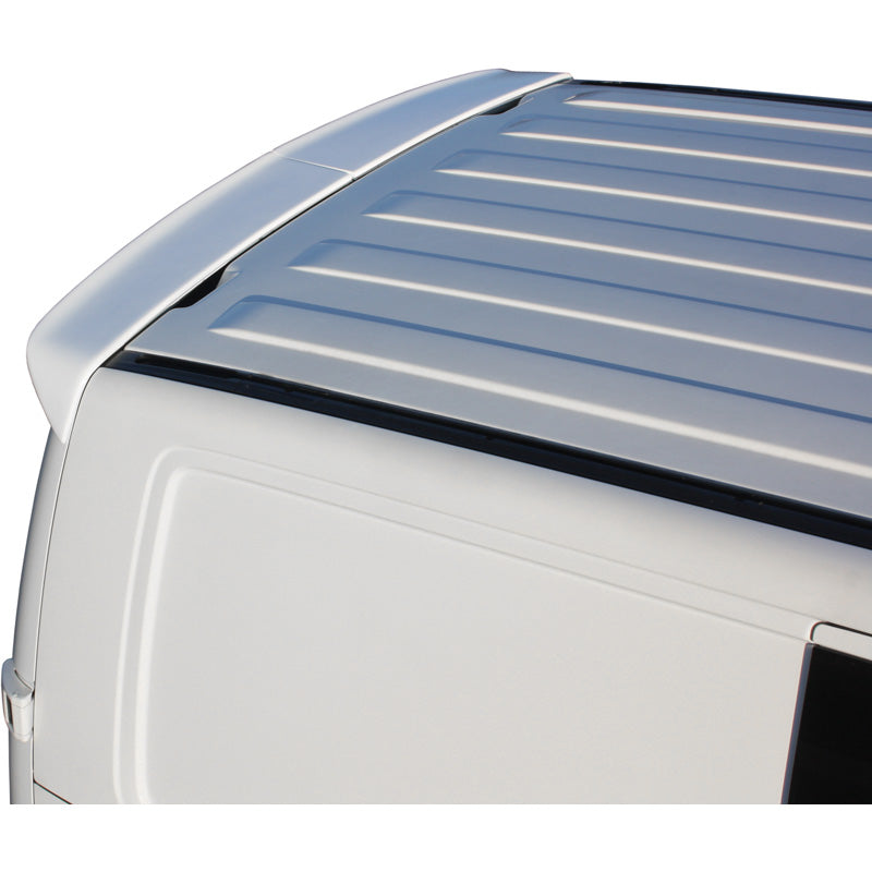RDX Racedesign, Roof spoiler, fits Volkswagen Transporter T5 2003-2015 (with rear doors) (PU) - 2-piece
